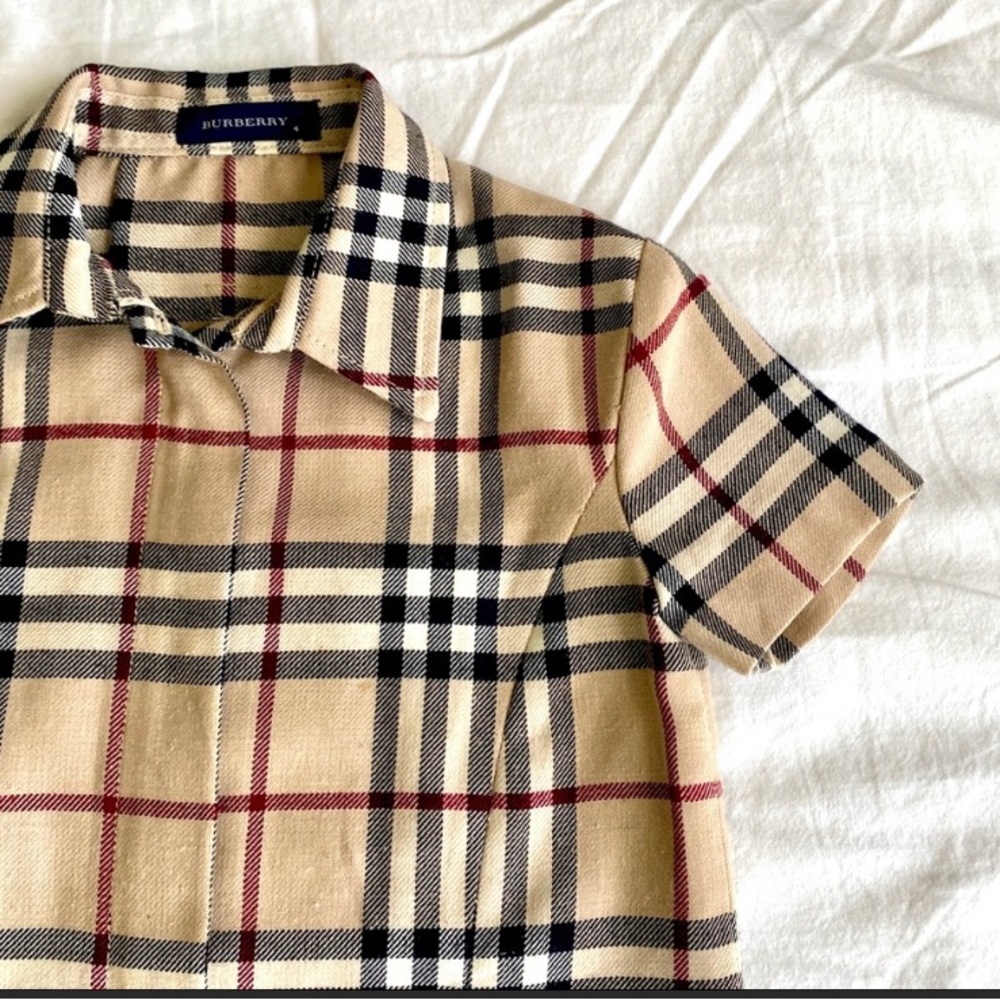 Burberry plaid Dress
